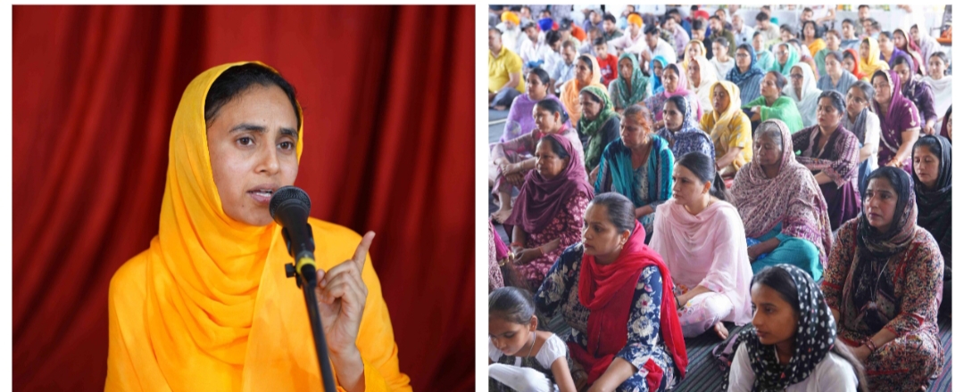 Weekly spiritual program organized at Gautam Nagar Hoshiarpur.